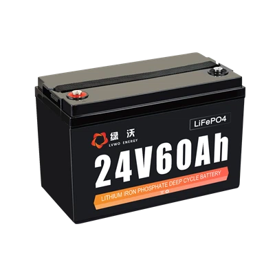 Lvwo -24 v 25.6V 60Ah LIFEPO4 Lithium Baterai